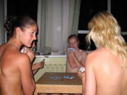 Amateurs: strip poker. part 1.  17/47