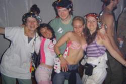 College initiations: party nudity. part 6.  19/47