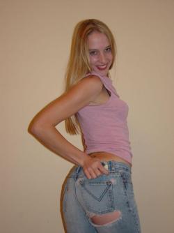 Jessie a skinny tight blonde girl  10/62