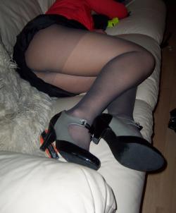 Wife in pantyhose 8/8