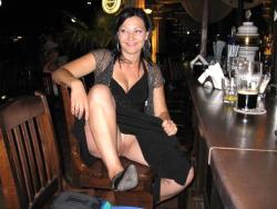 Flashing pussy in public  41/47