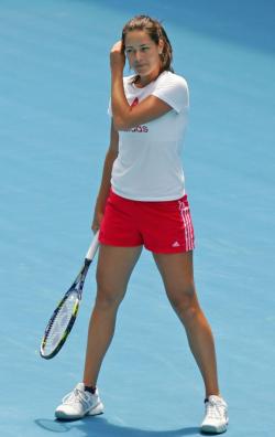 Ana ivanovic play practice hq tennis sport  6/9