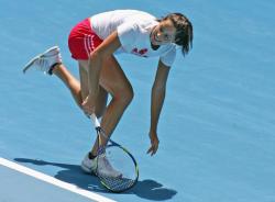 Ana ivanovic play practice hq tennis sport  8/9