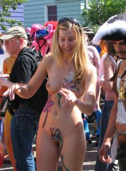 Fremont nude parade 12/32