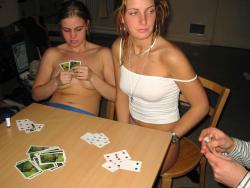 Amateur girls playing strip poker no.02  10/50