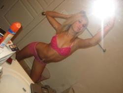 Blond greek hottie and her selfpics 14/57