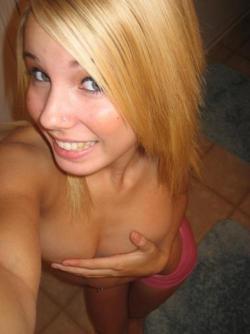 Blond greek hottie and her selfpics 31/57