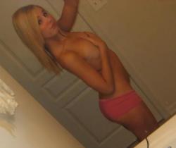 Blond greek hottie and her selfpics 34/57