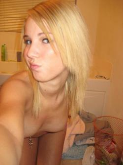 Blond greek hottie and her selfpics 54/57