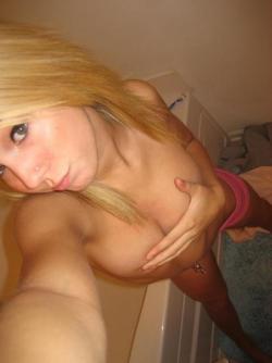 Blond greek hottie and her selfpics 57/57