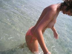 Czech amateur girl lucie on holiday at the seaside 30/36