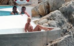 Lily allen nude at topless at beach  10/36