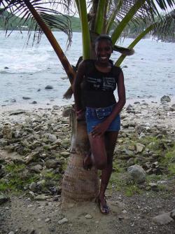 African black girl making stripteas 3/62