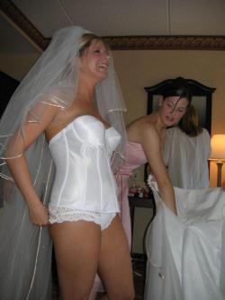 Wedding pics - amateur erotic - brides 6/80