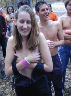 College initiations in the forest  3/27