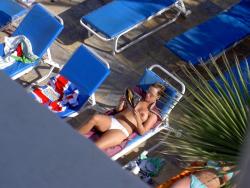 Voyeur pics from a pool in cyprus  7/25