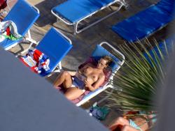 Voyeur pics from a pool in cyprus  10/25