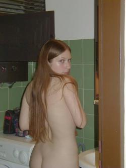 Hot amateur redhead hippy teen girlfriend 8/53