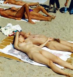 Voyeur shoots at nude beach 13/49