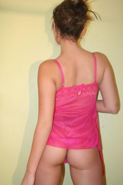 Girlfriends great body in pink underwear 11/20