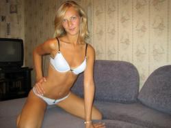 Pikotop - blonde girlfriend in underwear at home 10/15