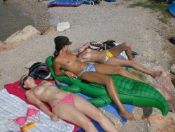 Czech girls topless on the beach 3/27