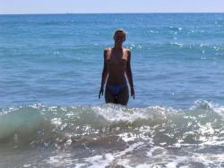 German girl and her turkish holiday ( nudist pics  40/45