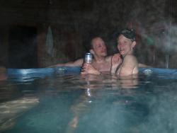Nude in hot tub hot springs 34/37