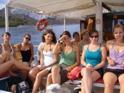 German class trip to greece with some sexy chicks 4/18
