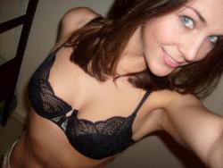 Cute brunette loves to take some naughty selfshots 12/21