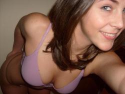 Cute brunette loves to take some naughty selfshots 20/21