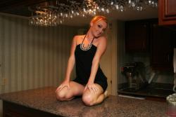 Nice young girlfriend naked on the bar 14/59