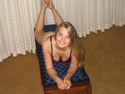 Blonde teen posing 38/59