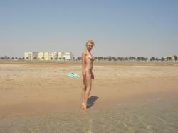 Russian girl on the beach 14/18