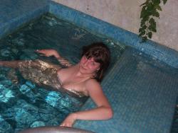 Russians teens in sauna pool 8/15