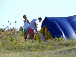 Nudist couple on the beach  7/15