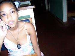 A very nice black amateur teen 6/90