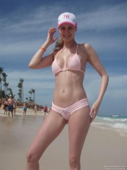 Russian girl on beach  19/27