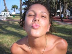 On the beach with my girlfriend 7/27