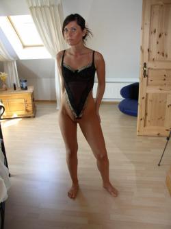 Amateur girlfriend in underwear  with dildo 23/57
