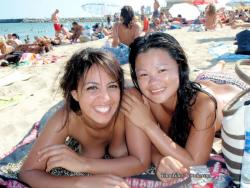 Beach amateurs topless - young girls no.07  3/50