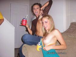Young girls at party- drunk teenagers no.26 36/49