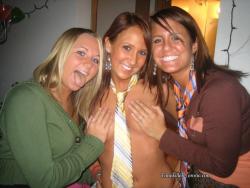 Young girls at party- drunk teenagers no.26 38/49