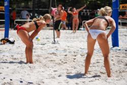 Beach volleyball ass shots  27/64