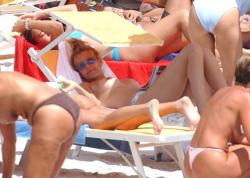 Celebrity - adriana volpe topless in sardenia  6/19