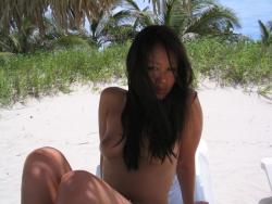 Asian girl on holiday - topless pics 30/43
