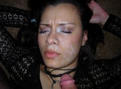 Does not like cum in her face 12/17