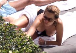 Melissa theuriau topless candids 10/11