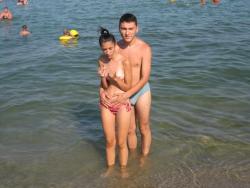 Young couples at holiday ( topless pics ) 8/45