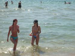 Teen on nudist beach holiday amateur set  1/29